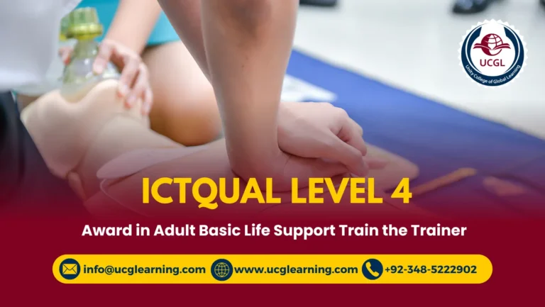 ICTQual Level 4 Award in Adult Basic Life Support Train the Trainer