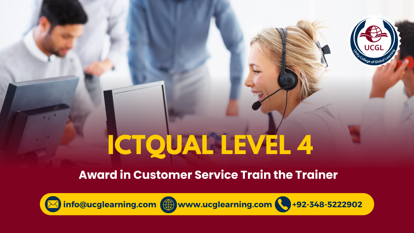 ICTQual Level 4 Award in Customer Service Train the Trainer