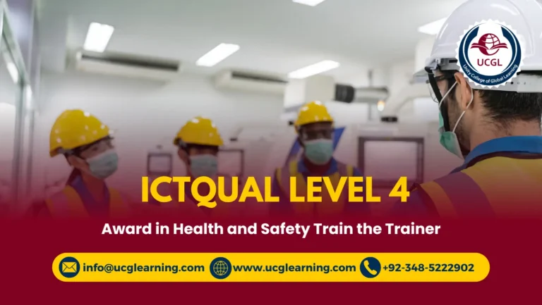 ICTQual Level 4 Award in Health and Safety Train the Trainer