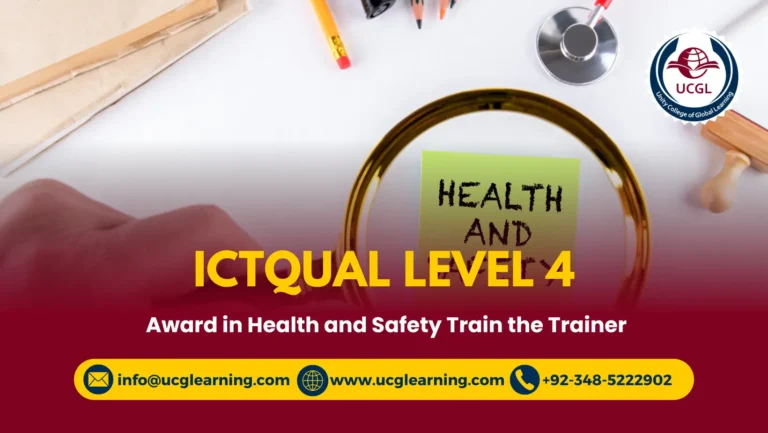 ICTQual Level 4 Award in Health and Safety Train the Trainer