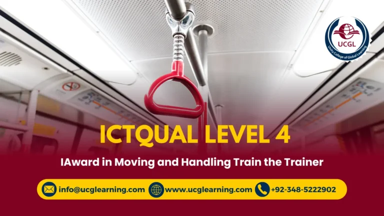 ICTQual Level 4 Award in Moving and Handling Train the Trainer