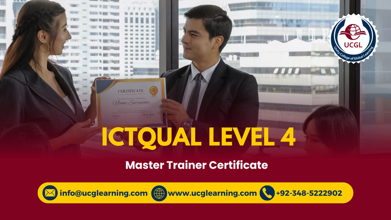 ICTQual Level 4 Master Trainer Certificate