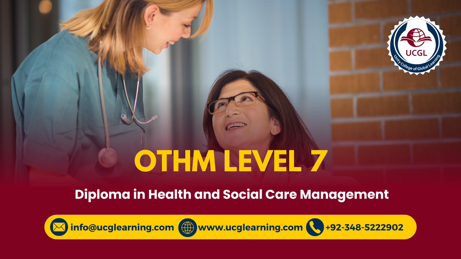 OTHM Level 7 Diploma in Health and Social Care Management