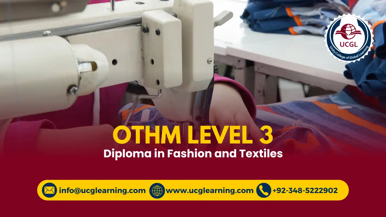 OTHM Level 3 Diploma in Fashion and Textiles