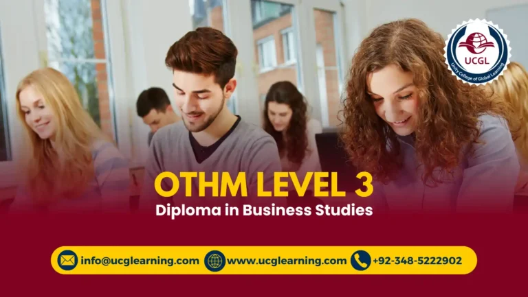 OTHM Level 3 Diploma in Business Studies