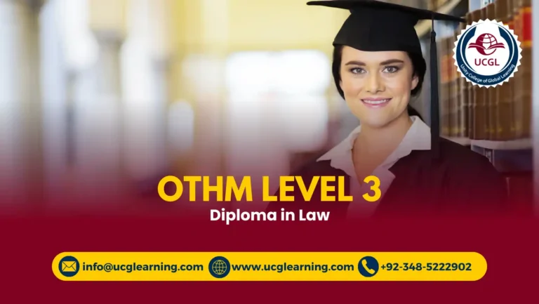 OTHM Level 3 Diploma in Law