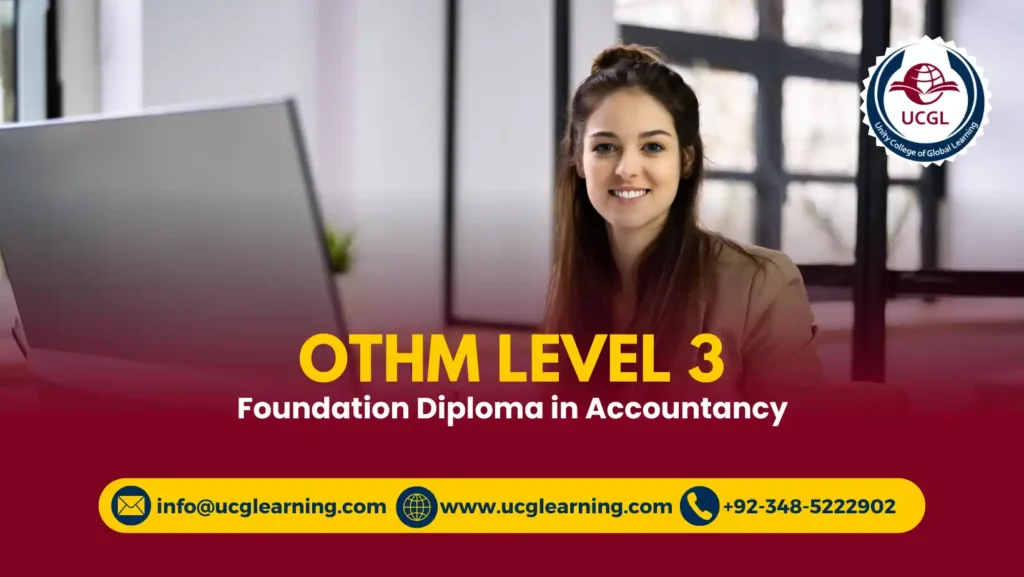 OTHM Level 3 Foundation Diploma in Accountancy