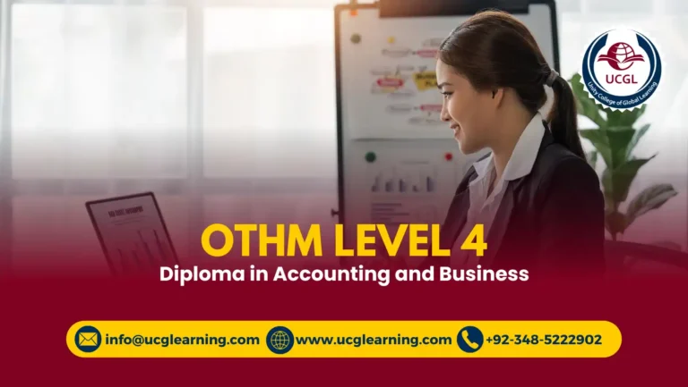 OTHM Level 4 Diploma in Accounting and Business