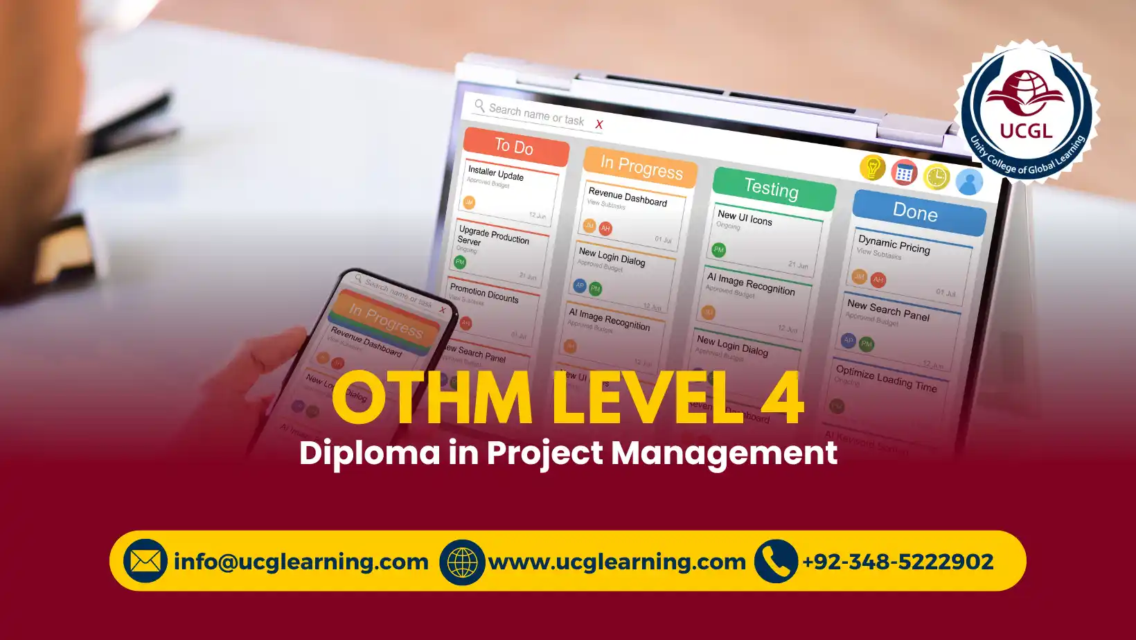 OTHM Level 4 Diploma in Project Management