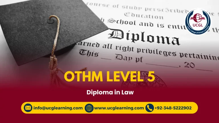 OTHM Level 5 Diploma in Law