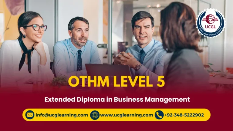 OTHM Level 5 Extended Diploma in Business Management